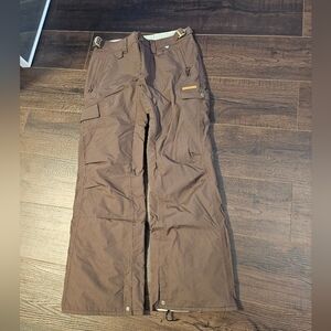 Wonen's Brown Ski Pants